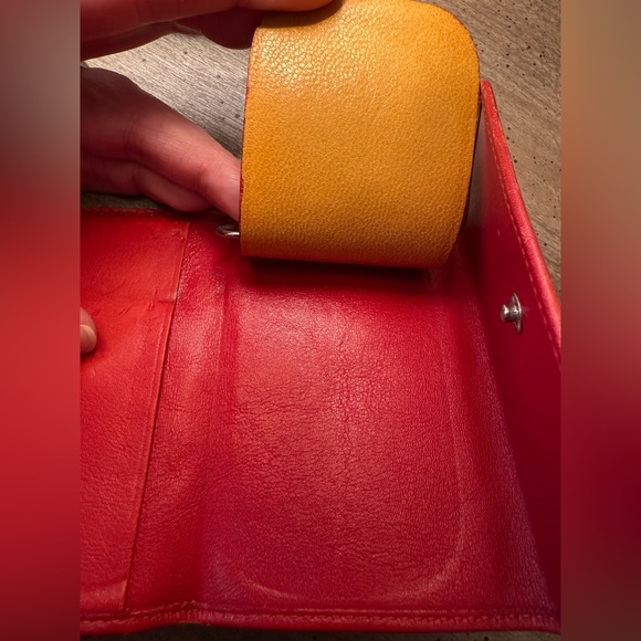 Gucci Vintage Red Leather Key Holder Wallet - Picture 8 of 11